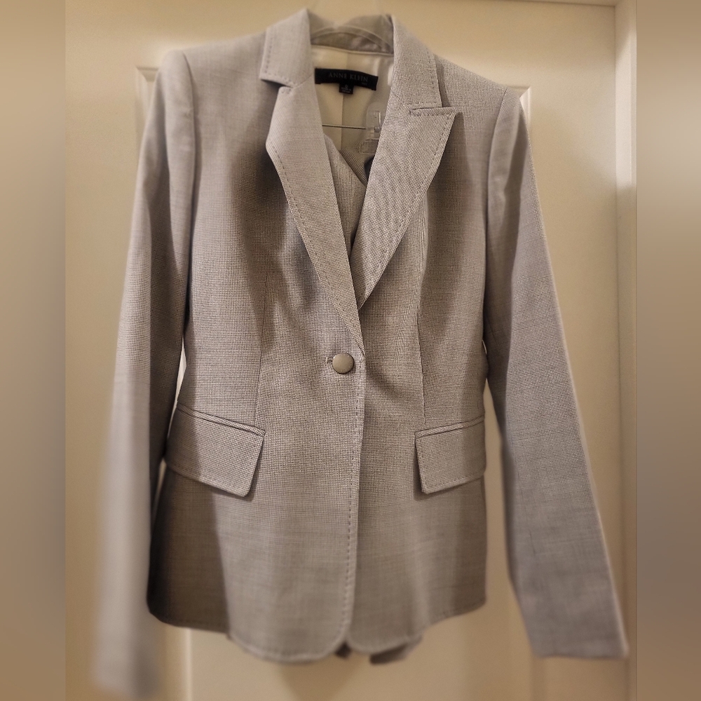 Wool Blend Suit Set